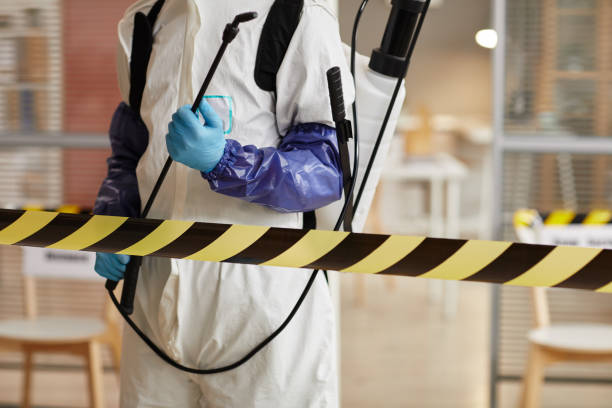 Professional Infectious Disease Decontamination technician working in East Carondelet, IL
